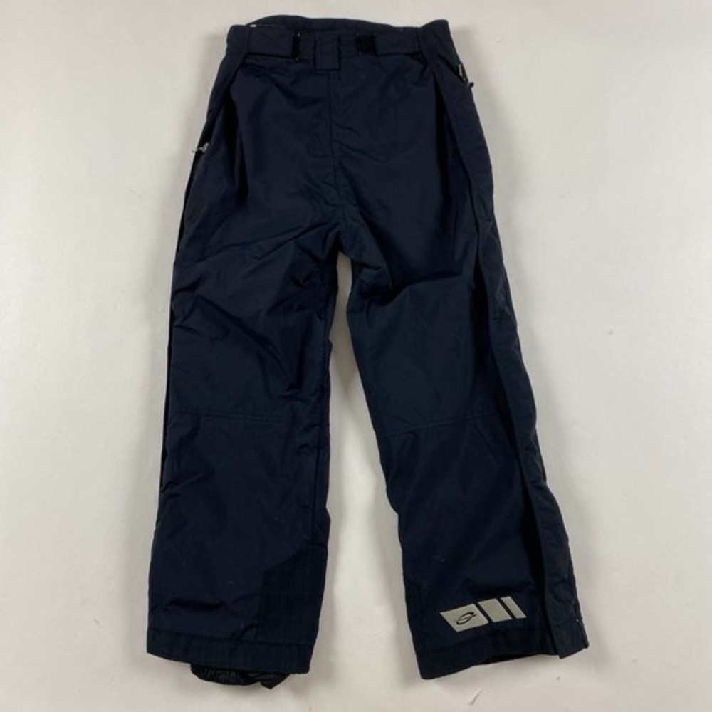 Obermeyer Snow Pants Ski Snowboard Juniors Size 14 Black Nylon